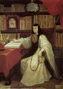 Miguel Cabrera, Sor Juana